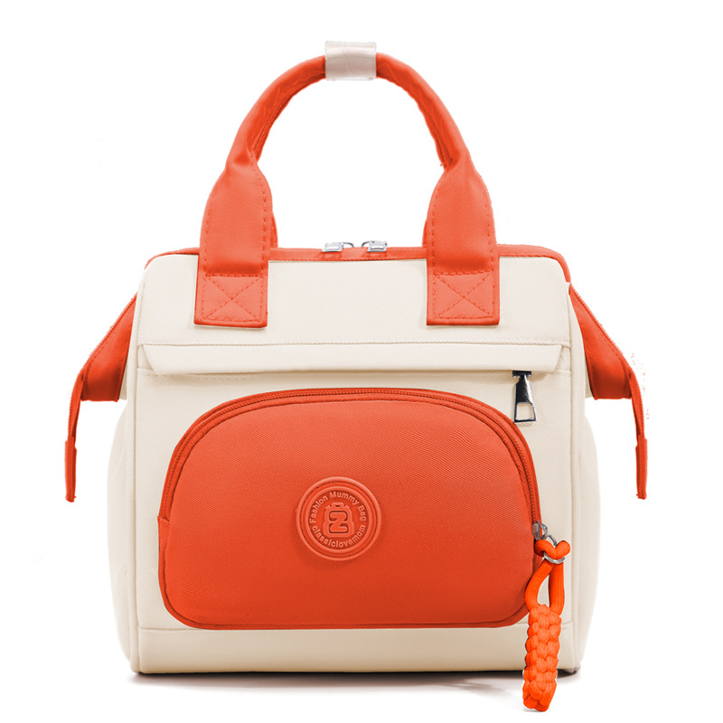A portable small bag for women, a light backpack for shopping and commuting, fashionable Oxford fabric, a backpack for strolling kids, a mommy bag, a baby bag undefined