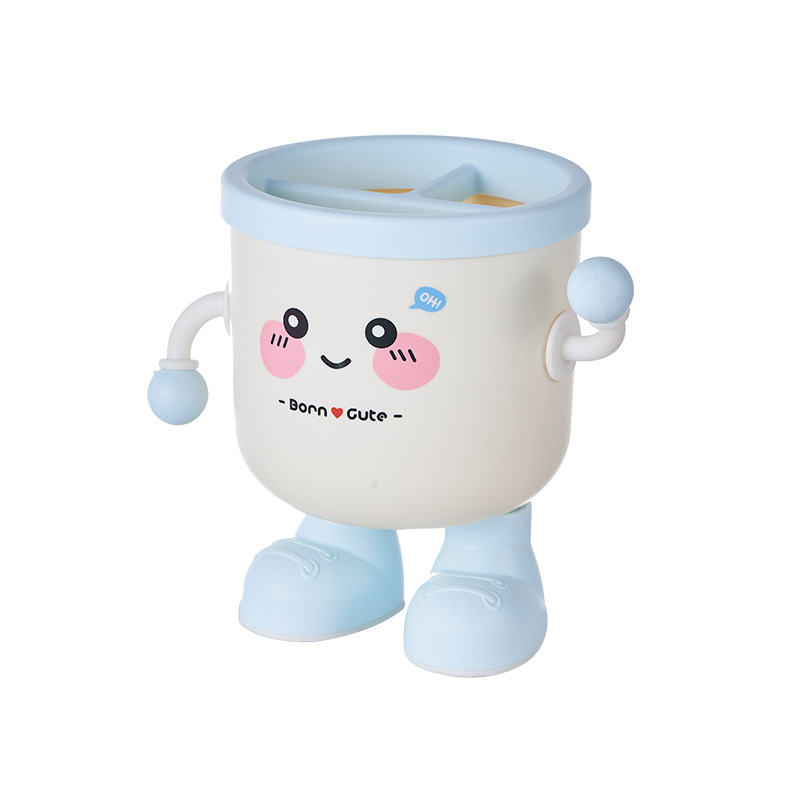 파란색