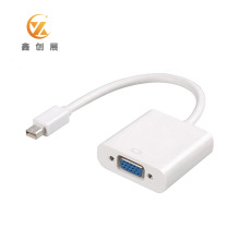 现货displayport转换器 迷你DP转VGA高清1080p转接线minidp tovga