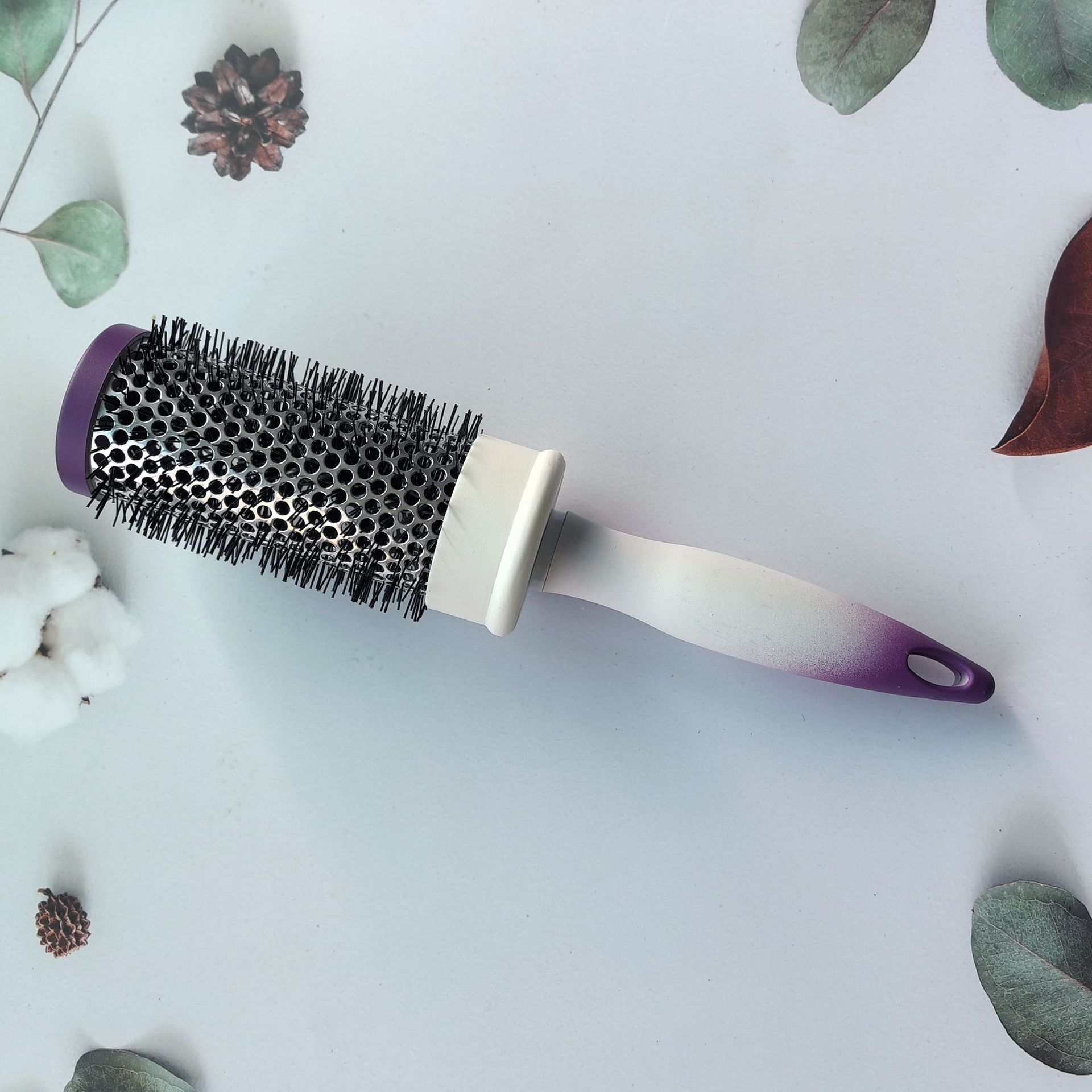 Fabricantes de peines de costillas de masaje peines de nylon de aluminio tubo de rodillo peines de modelado profesional al por mayor transfronterizo