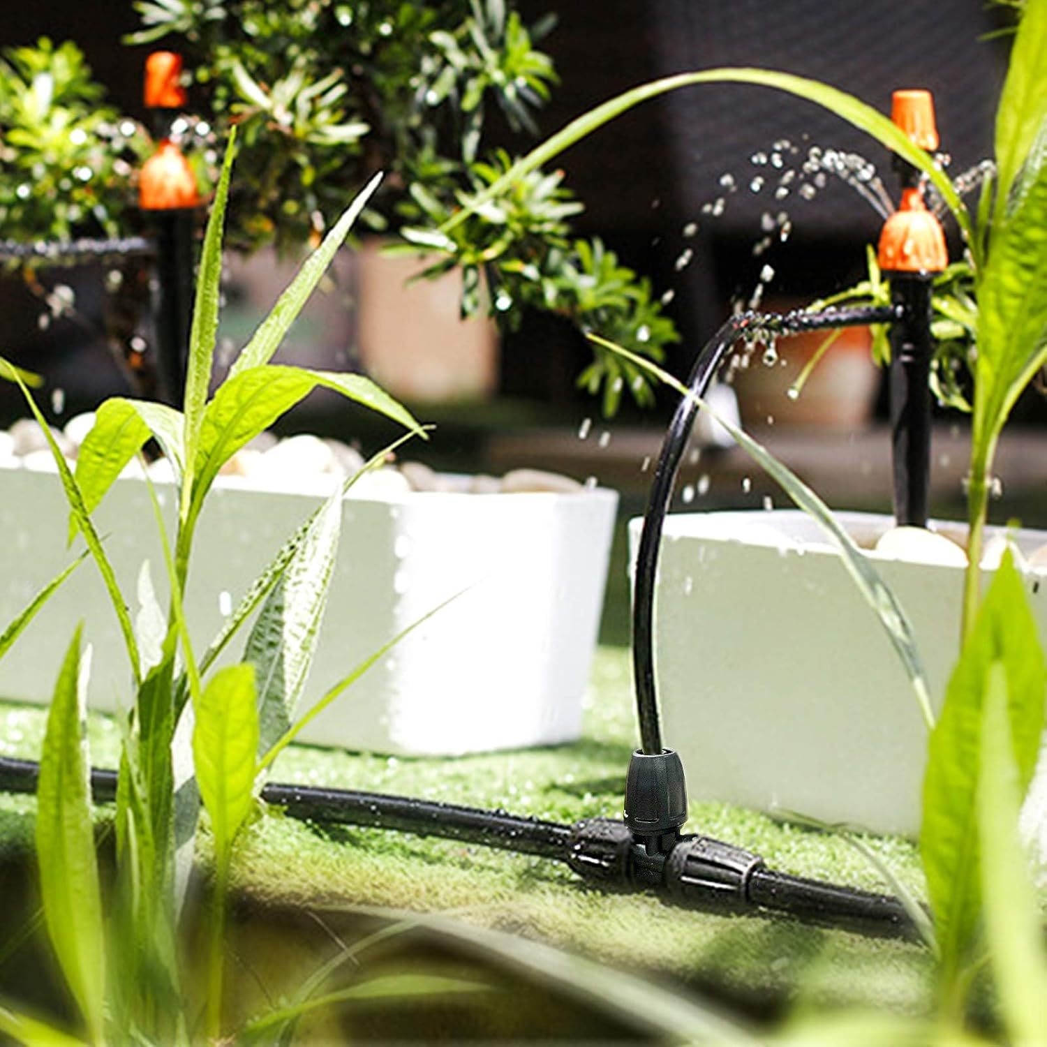 812 serie de accesorios de junta de bloqueo capilar junta de riego por goteo de jardín junta de riego automática de riego