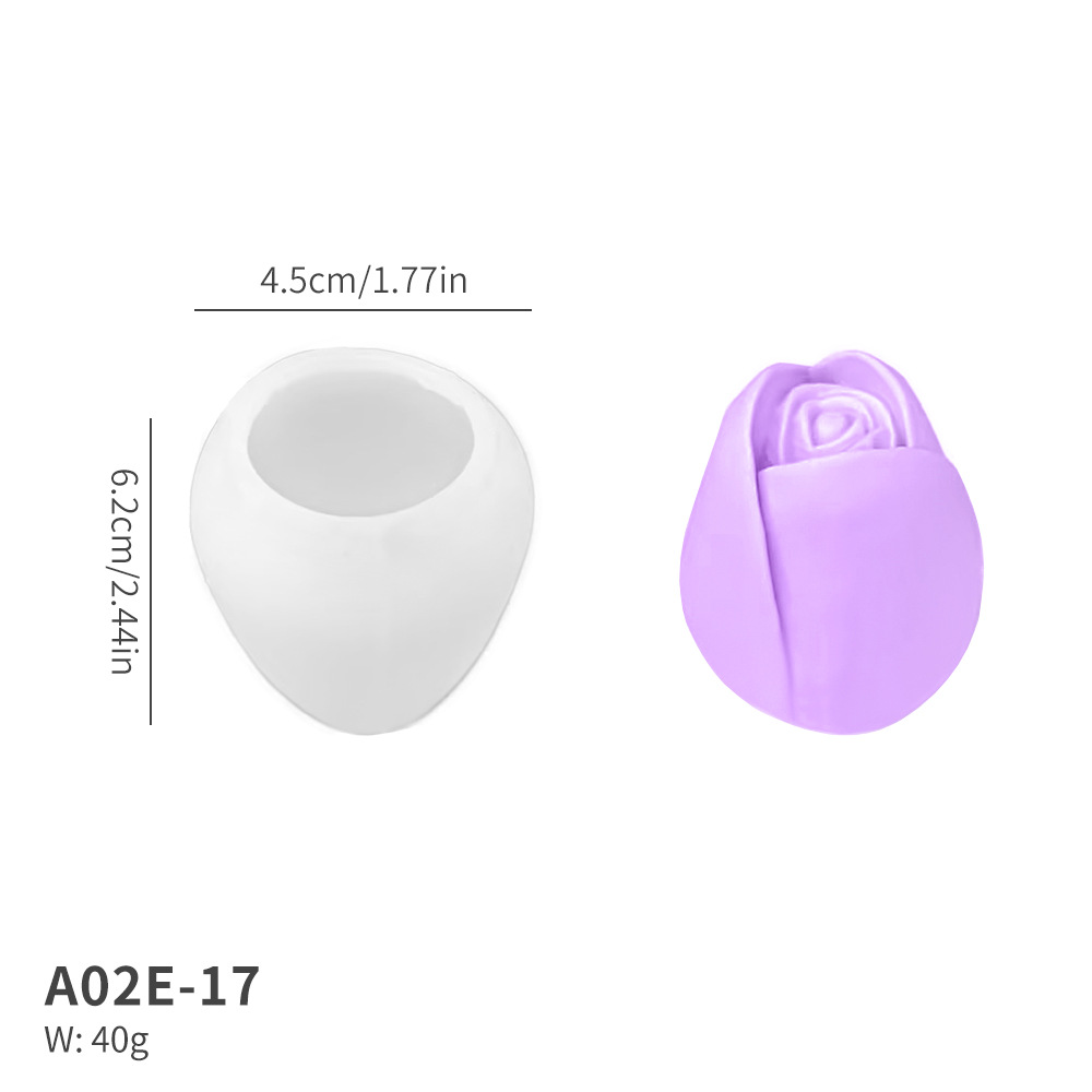 캔들몰드_A02E-17 튤립