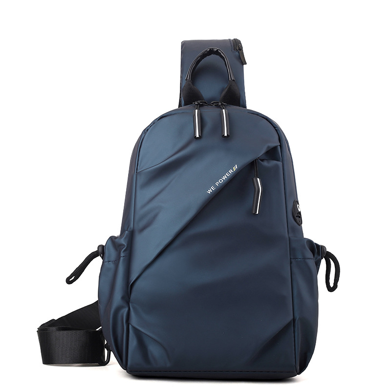WEPOWER nuevo multifuncional a prueba de agua bolso de pecho bolso de hombro mochila deportiva casual bolso de hombro para hombres