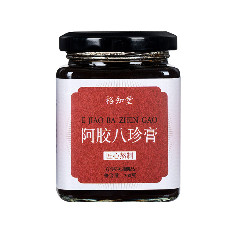 阿胶八珍膏即食女性膏滋源头工厂现货供应白玉玫瑰膏八珍膏盒装|undefined