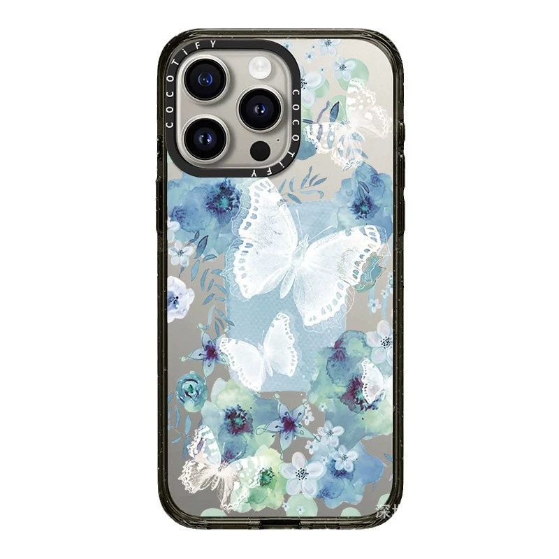 Чехол CASE Apple, ретро совместимый с iPhone16 Pro, iPhone 15, защитный чехол, цветочный принт, iphone, 15promax, 13