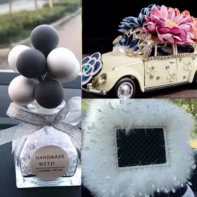 Perfplant seat: Decorations Car Aromatherapy Fresh and - 22-white-gray-bottle-float-anti-slip-mat