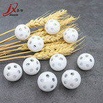 厂家供应塑料玩偶响球毛绒儿童玩具内置配件BB叫摇铃响波24MM批发