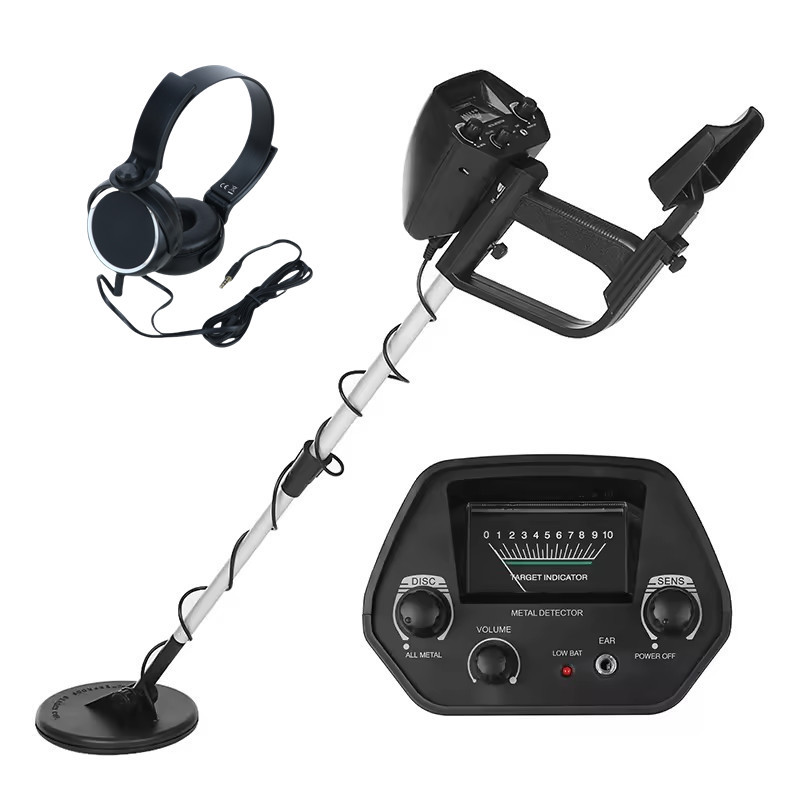 地下寻宝器金属探测仪考古金银铜探宝仪MD4030带耳机防水便携防水