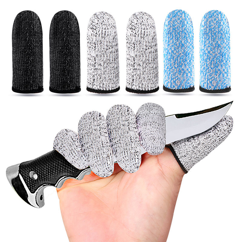 廠家5級防割指套 拇指刀採摘器耐磨雕刻防切割園藝指套