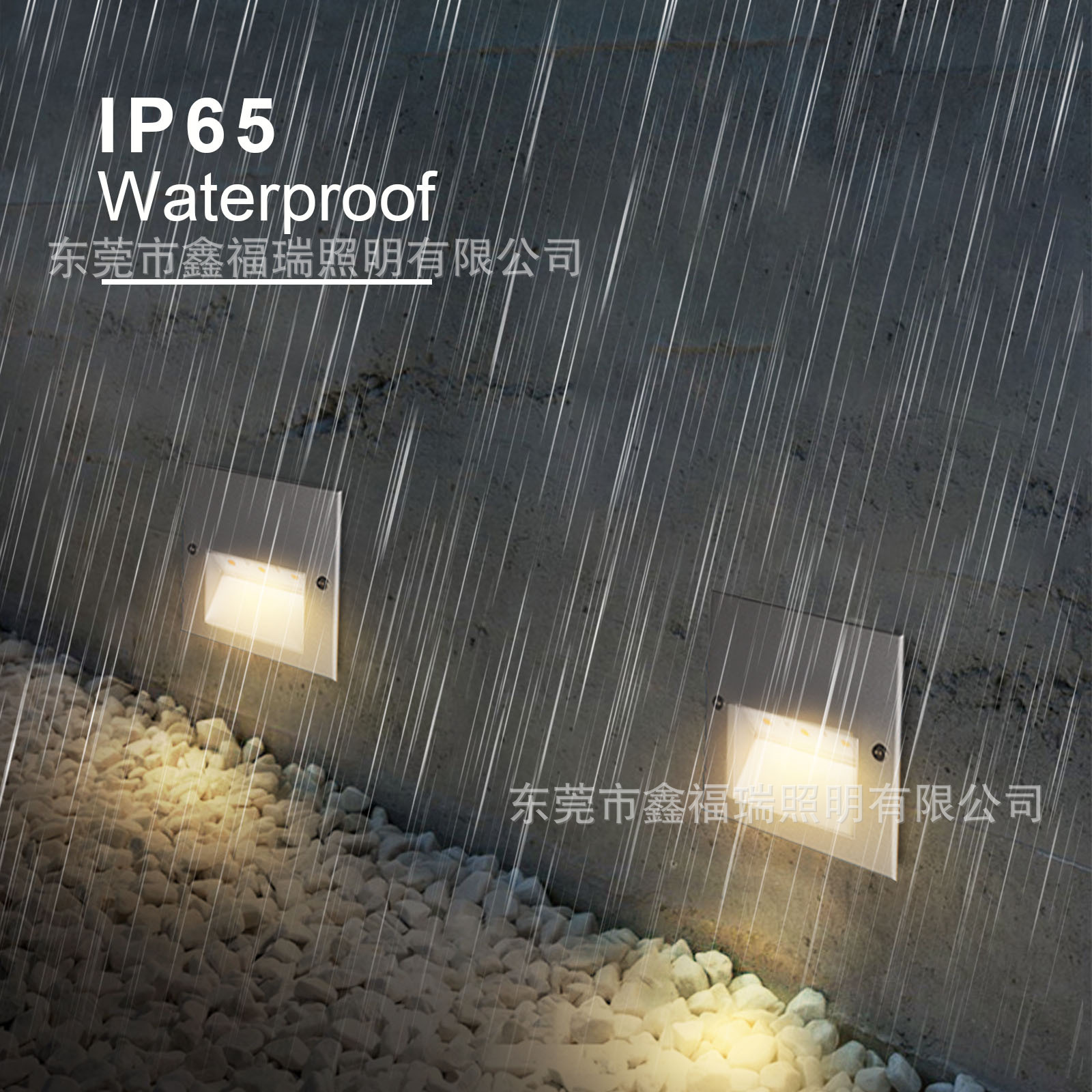 IP65 structural waterproof LED corner lamp embedded step lamp step lamp with embedded project