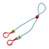 the republic of korea ins Hit color Red and blue Floret children Mask Halter chain Cross border Amazon