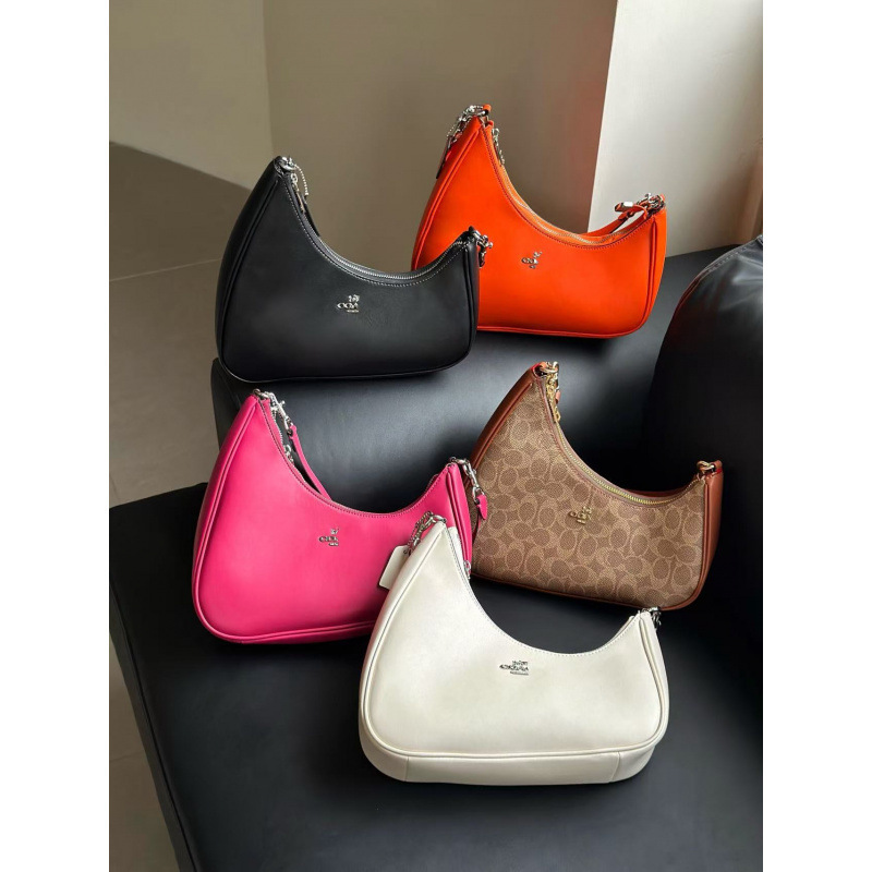 Coach C's New Twisted Teri Retro Armpit Bag Classic Fashion One-Shoulder Cross-Body Armpit Women's Bag