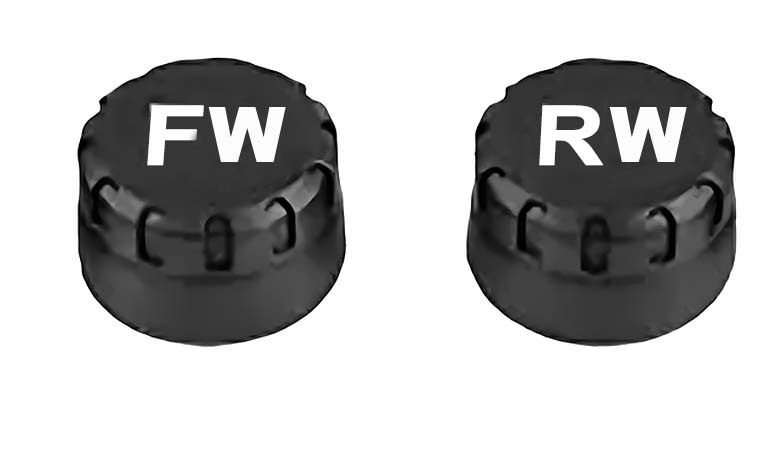Motorcycle Tire Pressure Monitoring Sensor External Internal Tire Replacement Tire Detector Electric Vehicle Air Pressure