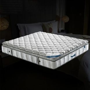 Velvet Mattress 1.68m Five Star Hotel Independent Spring Thai Latex Mattress Soft and Hard Dual Purpose