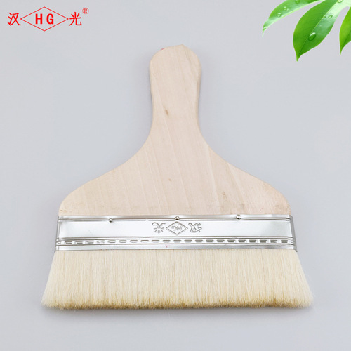 Direct sale of sheep's wool brush factory 2-8 inch gourd handle sheep's wool brush, glue and paint brush, sheep's wool brush bulk discount
