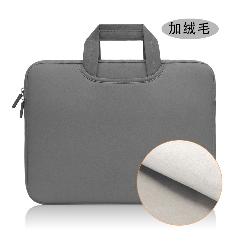 Bolso para computadora simple y delgado, a prueba de golpes y a prueba de caídas, forro para bolsa, forro para bolsa y funda protectora para tableta de terciopelo