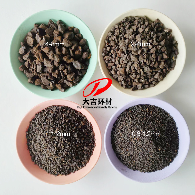 锰砂滤料厂家有涉水批件 除铁锰地下水温泉水用40%含量批发价