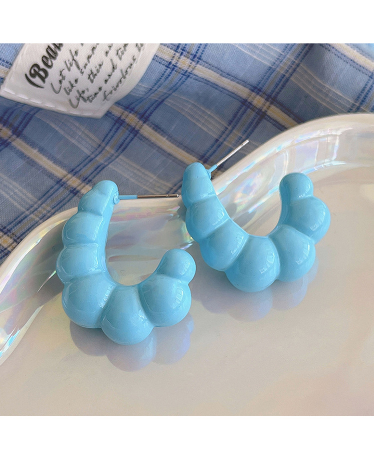 10g Weight Steel needle Ear Needle Material Drop Earrings, Ear Studs Classification 1 Pair Quantity Daily, Tea Party Occasion Alloy, Resin Material Geometric, Bow Knot Pattern All Seasons Season Women's Gender Polished Finish Cute, Sweet Style 1 Pair Cute Sweet Geometric Bow Knot Alloy Resin Drop Earrings Ear Studs 4