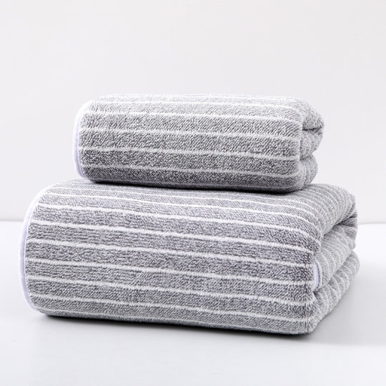 High Density Set Towel Coral Fleece Wide Bath Towel Printed Absorbent Towel Thickened Large Bath Towel Foreign Trade Towel temu