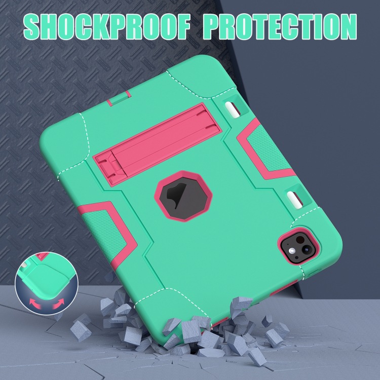 Silicone de contraste de color + caja plana de PC B con soporte