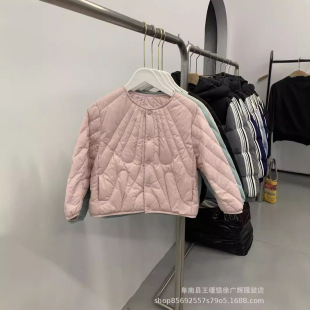 2024 new children's down jacket light boys and girls in the big children warm short down jacket coat wholesale