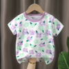 Children's cotton T-shirt, long-sleeve, shirt, top, summer clothing, 0-7 years