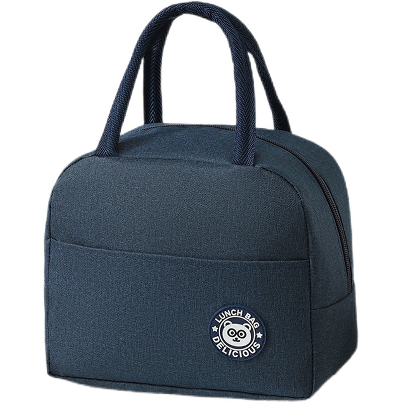 Bolsa de almuerzo portátil estilo japonés, bolsa térmica para estudiantes, bolsa de almuerzo para oficinistas, bolsa de almuerzo de papel de aluminio, bolsa bento de gran capacidad