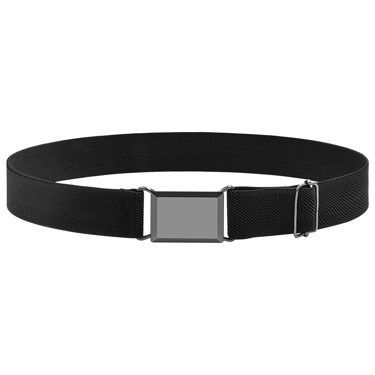 Cinturón perezoso transfronterizo en stock Cinturón de jeans con hebilla de longitud ajustable elástica para niños