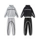 BE Men's Wear | Fall 2025 high quality vintage Ribbon Hoodie Jacket Fashion Brand Contrast fleece-lined Wei Yi suit