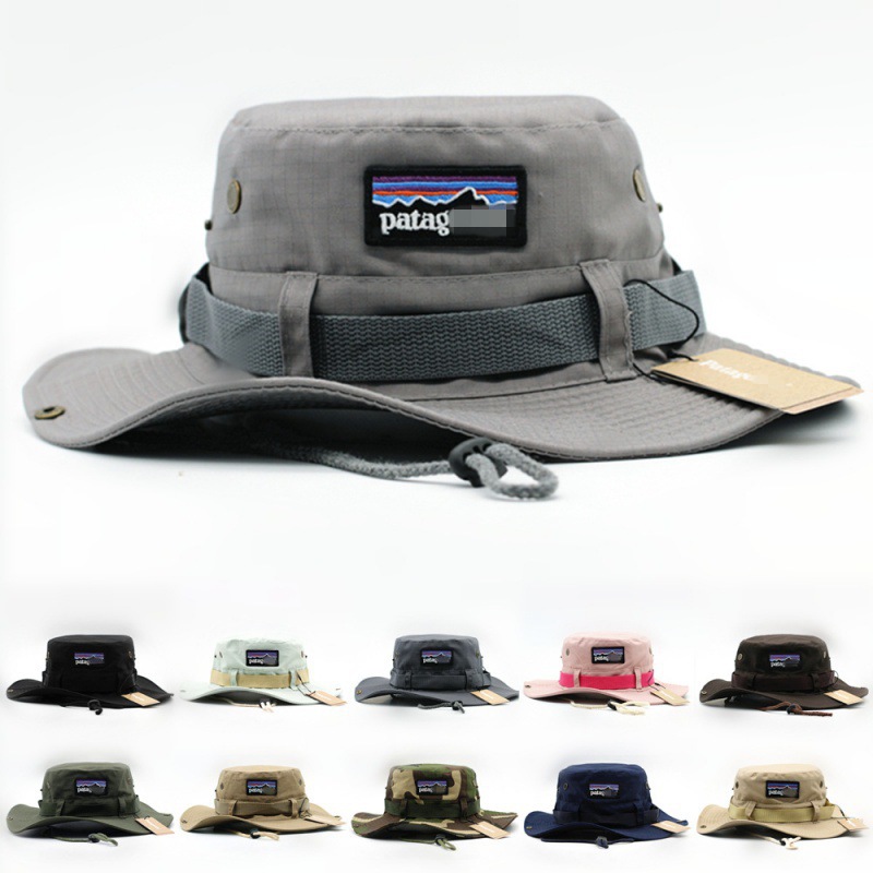 In Stock Outdoor Vintage Sun Hat Mountaineering Denim Fisherman Hat Sunshade Sunscreen Travel Sunscreen Fishing Hat