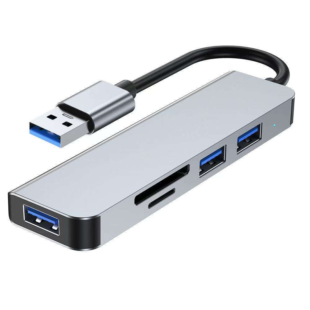 Type-C HDTV HD Dönüştürücü Çok Fonksiyonlu Genişletme İstasyonu Telefon Bilgisayar USB Çok Portlu Genişletme İstasyonu