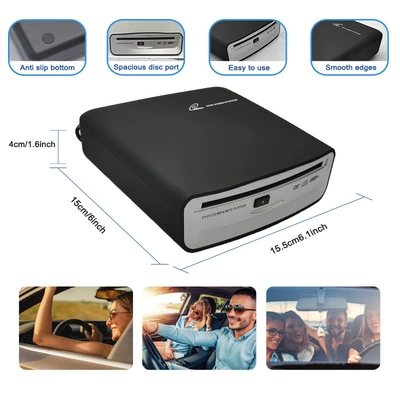 player with FM transmitter and – Car CD player