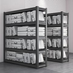 家用貨架置物架多層倉庫貨物架倉儲陽台超市地下室落地全鋼儲物架