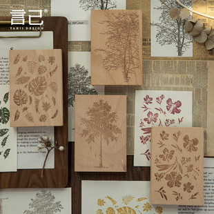 �Լ���ߴ��ľӡ�� �Y�xꖹ�ϵ�� 4���x��Ȼ�͹����}ľ�|ӡ��DIY