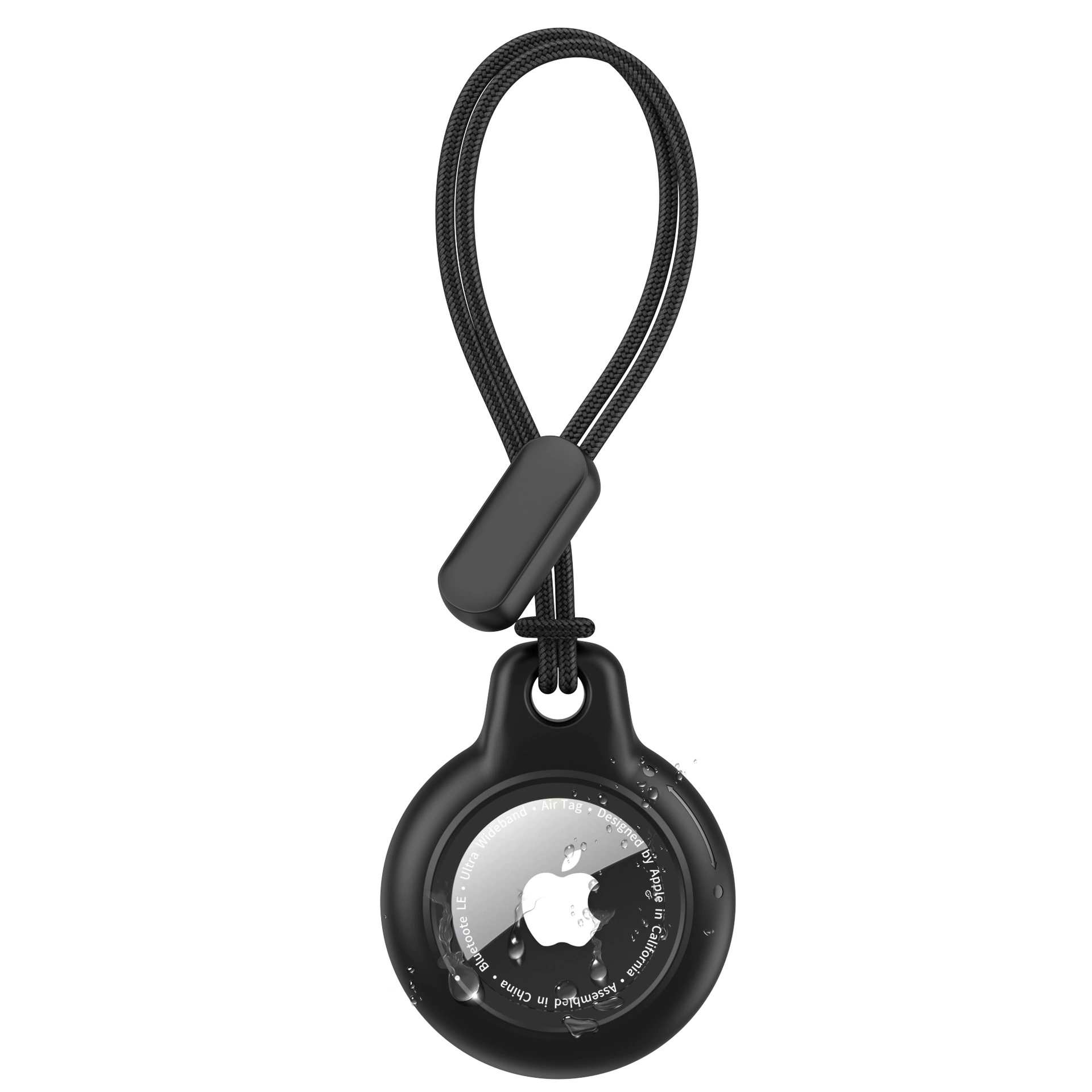 Защитный чехол для Apple AirTag из ПК, поворотный snap, против потери, тройная защита AirTag2
