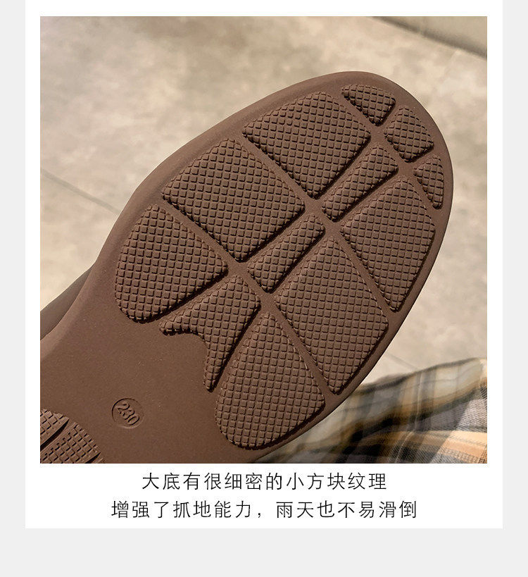 Giày sneaker nữ da bò buộc dây phong cách Đức huấn luyện, đế cao 6 cm — 48 chiếc màu đen (6cm) còn hàng, 48 màu nâu (6cm) hàng có sẵn, 48 màu trắng (6cm) hàng có sẵn, 48 màu vàng (6cm) còn hàng chi tiết 11