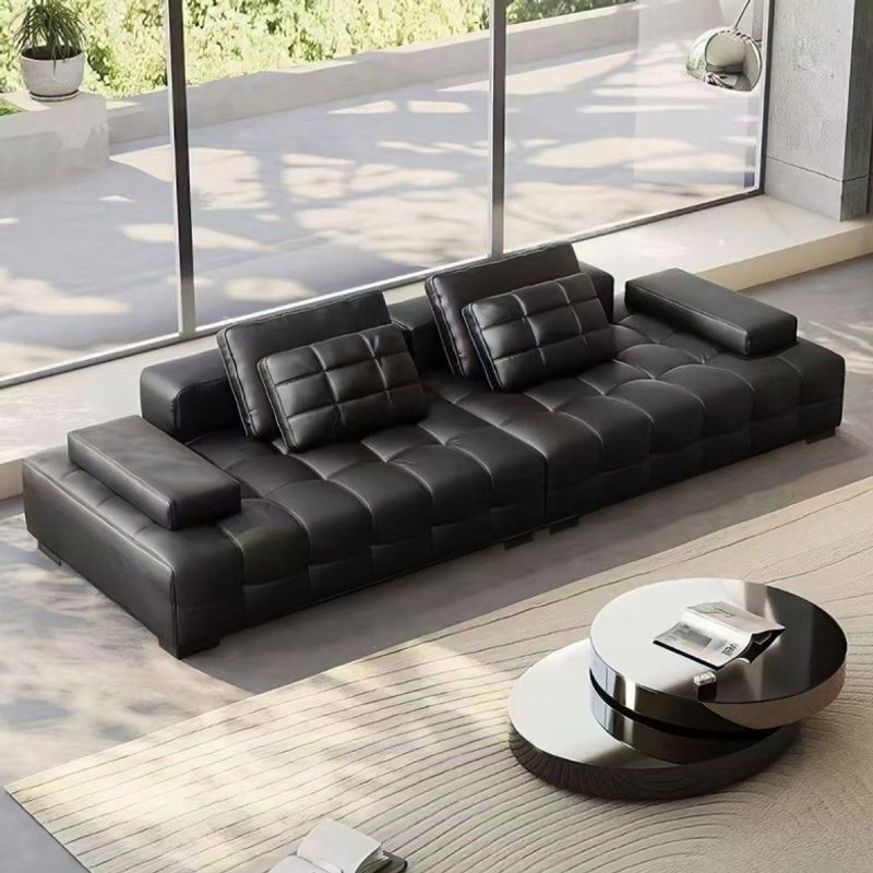 Lorens minimalist terasi sofa, italyan uslubi, kichik uylar uchun