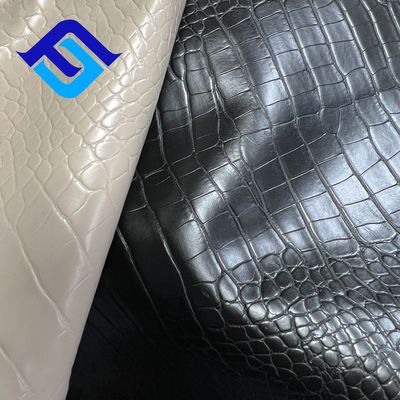 goods in stock wholesale Velveteen crocodile pu environmental protection Embossed Luggage and luggage simulation Crocodile print