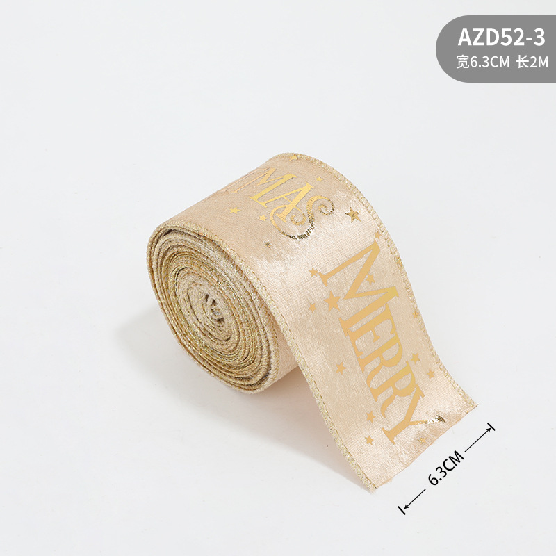 6.3CM tela dorada / 2M