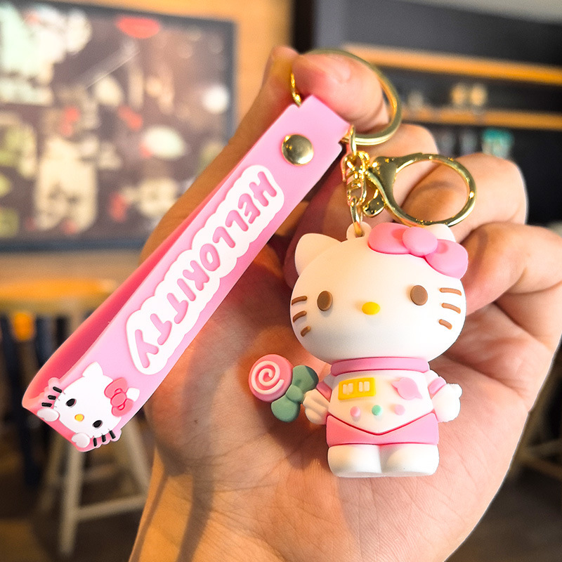 El llavero de Sanrio llavero, la muñeca colgante, la máquina de muñecas, tuiteó un pequeño regalo de menos de 10 yuanes.