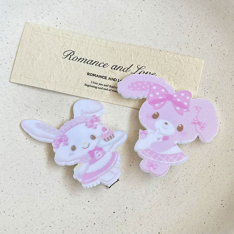 New Cute Wishing Rabbit Bobo Rabbit Sweet Cartoon Hair Clip Side Fun Bangs Duckbill Clip Hairpin Hair Accessory New Cute Wishing Rabbit Bobo Rabbit Sweet Cartoon Hair Clip Side Fun Bangs Duckbill Clip Hairpin Hair Accessory