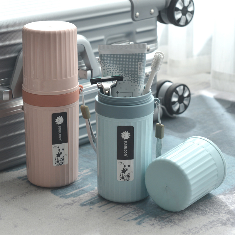 出差刷牙杯便攜漱口杯旅行大號牙刷牙膏牙具收納盒學生洗漱杯套裝