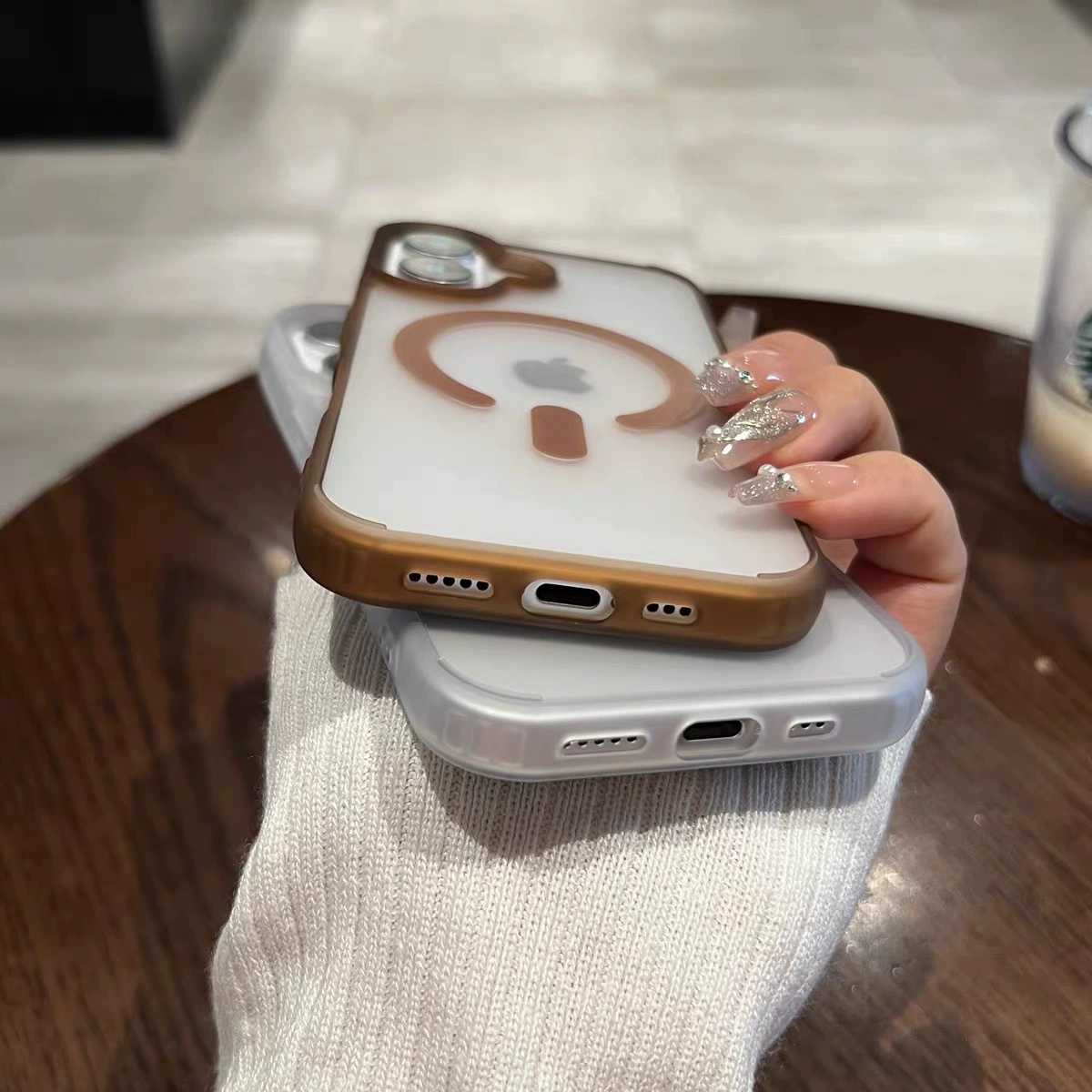Чехол для iPhone 17, совместимый, матовый защитный кейс 2 в 1, подходит для 15 Pro Max