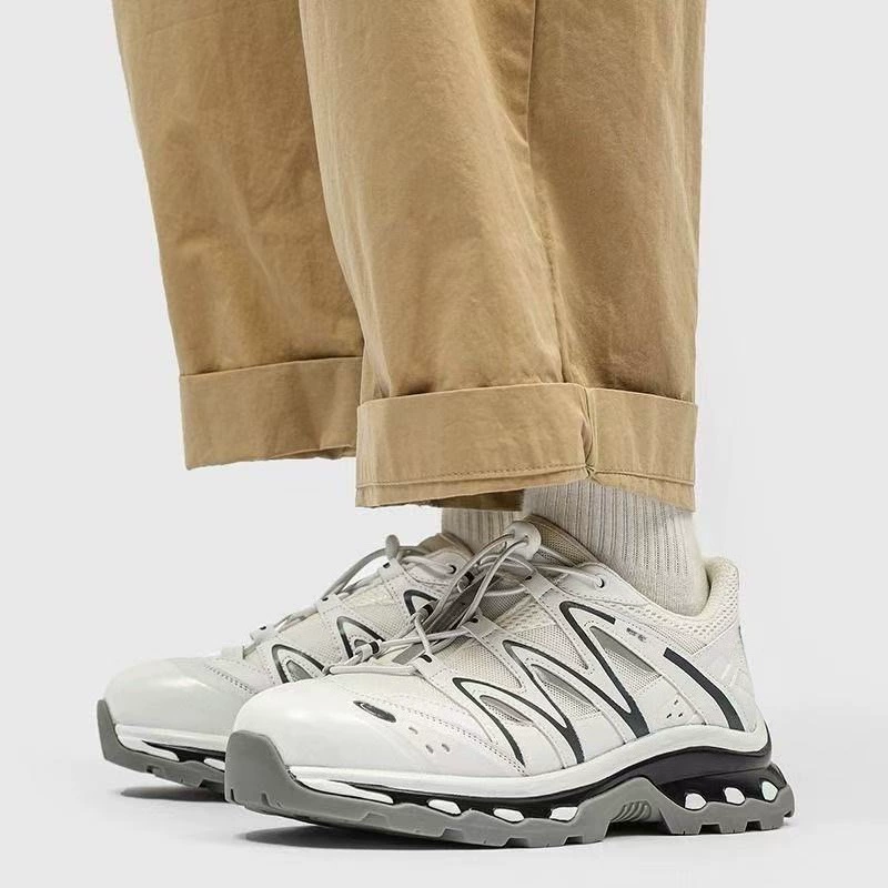 Гонконгский ветер ленивый человек тянет веревку папочка обувь женщина прилив ретро толстая подошва увеличила повседневные кроссовки 2024 осень новая