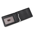 欧赛达热销亚马逊男士美金夹卡包RFID防磁外贸短款碳钎维pu钱夹