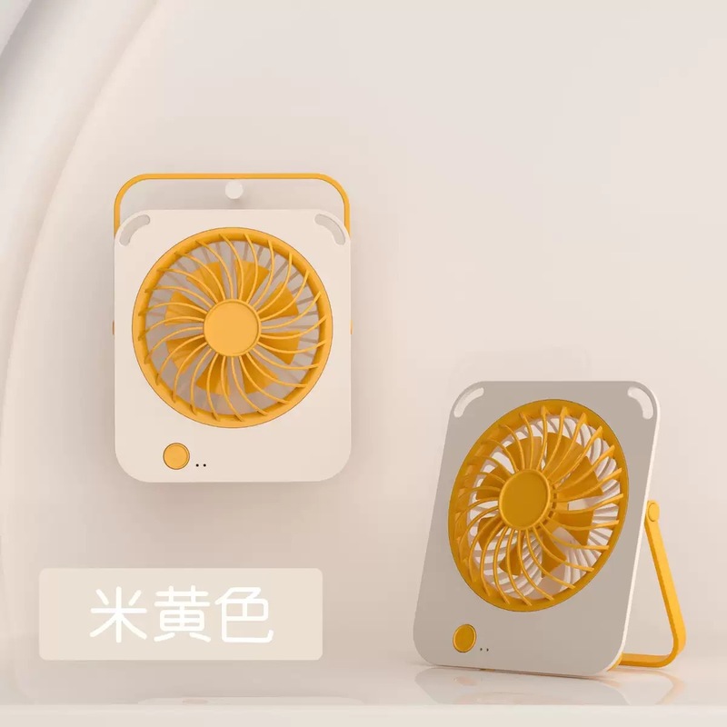 USB充電式超薄型デスクトップファン180 ° オフィス、家庭、屋外寮用のポータブル静音小型ファンを調整します。|undefined