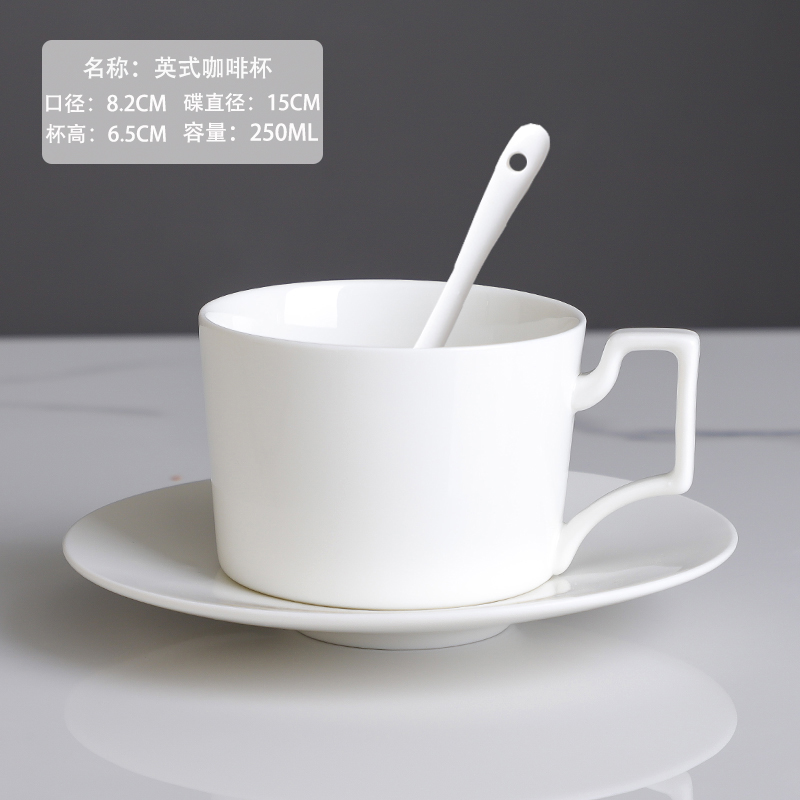Taza de café de cerámica europea pequeña taza de té de cerámica de lujo Phnom Penh hotel taza de café americana no puede café