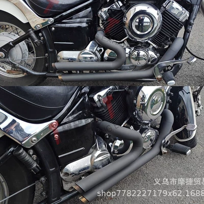 Modification Yamaha King Xvs650: Exhaust manifold