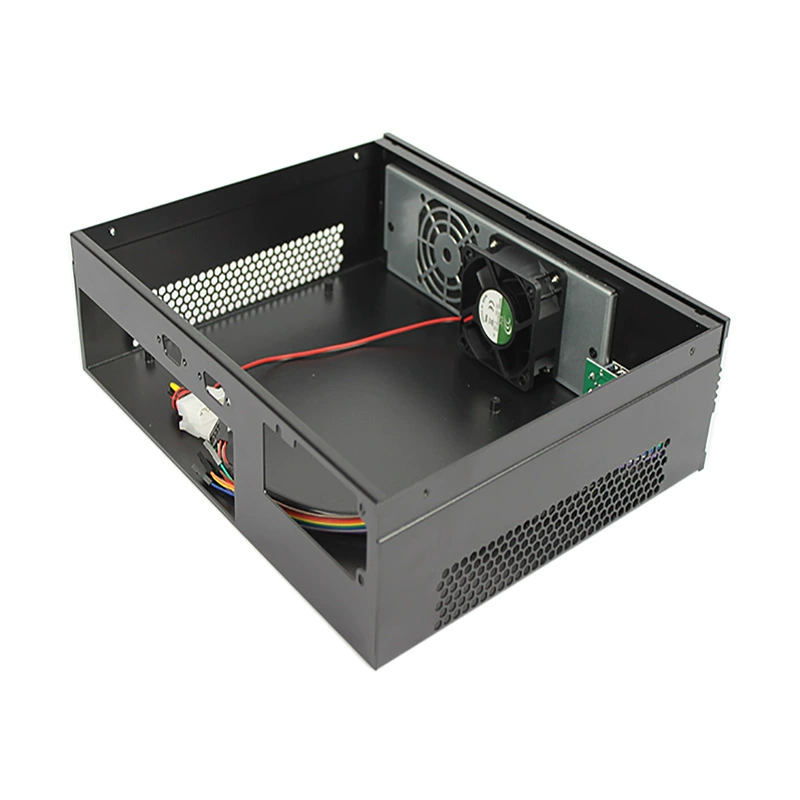 ITX корпус мини встраиваемый маленький бокс, Flex питание, промышленный контроллер, промышленный компьютер