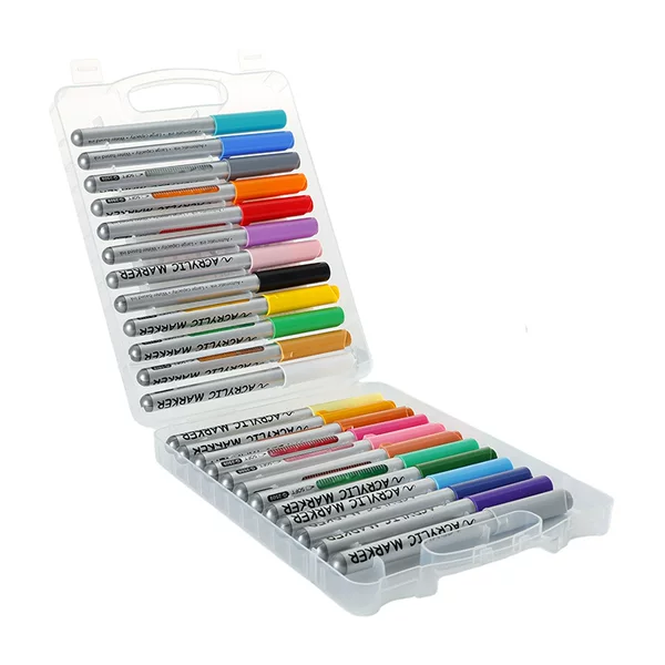 Opaque, Stackable, Art-Specific Watercolor Pens, Essential for Students, Direct Liquid Acrylic Markers, Factory Supply